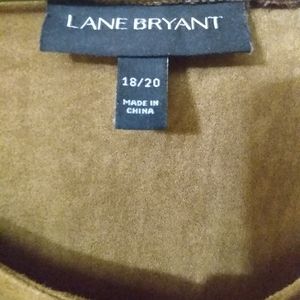 LB Tan Faux Suede Dress